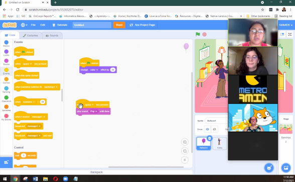 Coding Camp 4 Girls Project Screenshot